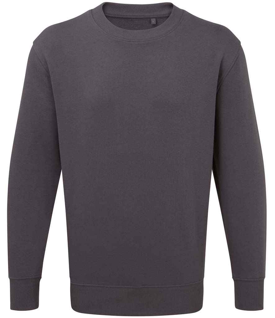 Anthem Organic Sweatshirt - AM20 - Charcoal - Customisable Sweatshirt