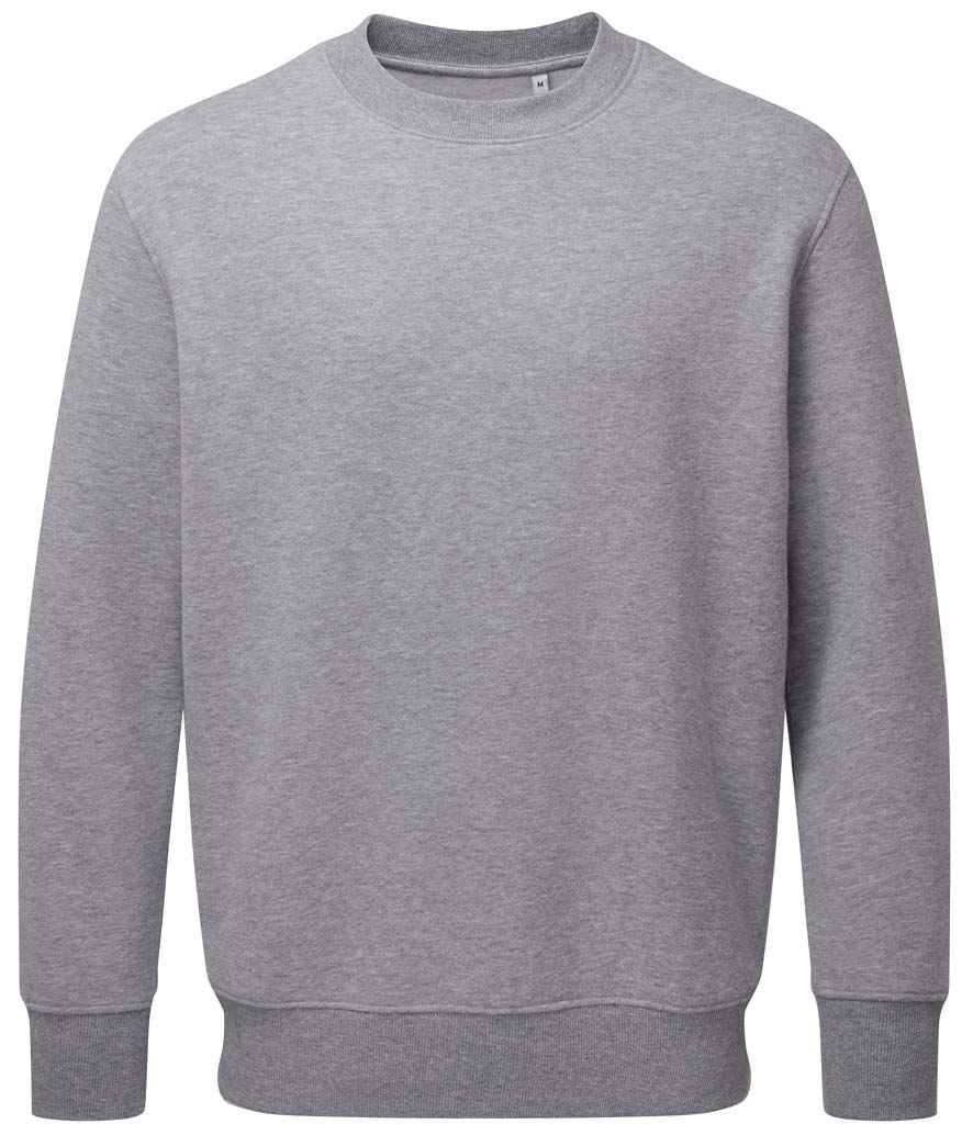 Anthem Organic Sweatshirt - AM20 - Grey Marl - Customisable Sweatshirt