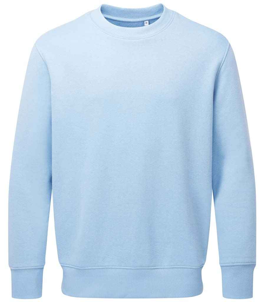 Anthem Organic Sweatshirt - AM20 - Light Blue - Customisable Sweatshirt