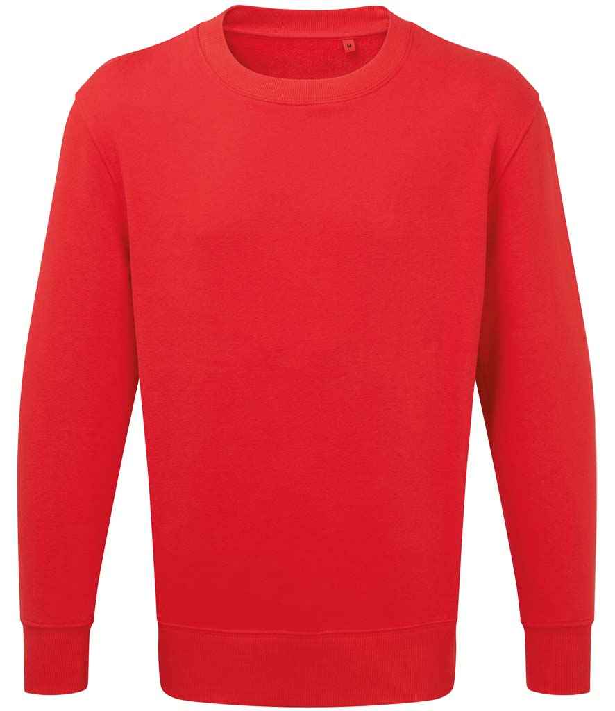 Anthem Organic Sweatshirt - AM20 - Red - Customisable Sweatshirt