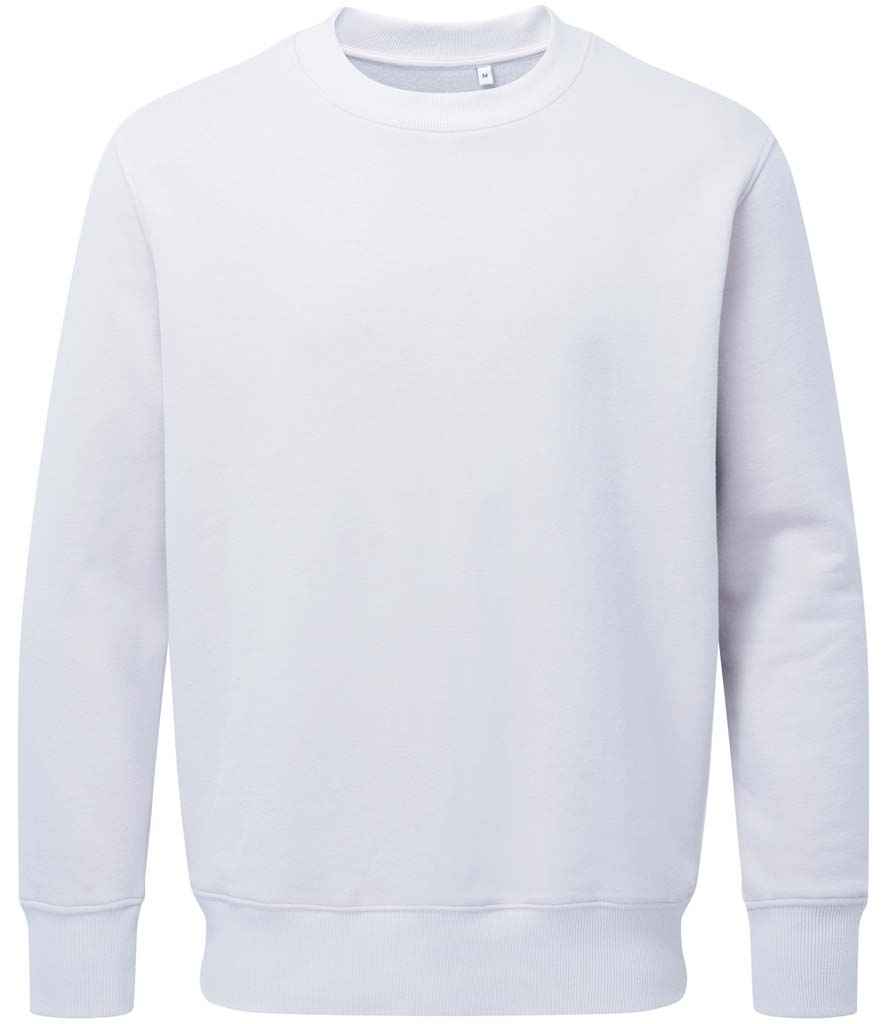 Anthem Organic Sweatshirt - AM20 - White - Customisable Sweatshirt