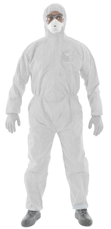 Microgard Logo Microgard Plus Disposable Coverall Anwh15111 - White - Customisable Coveralls