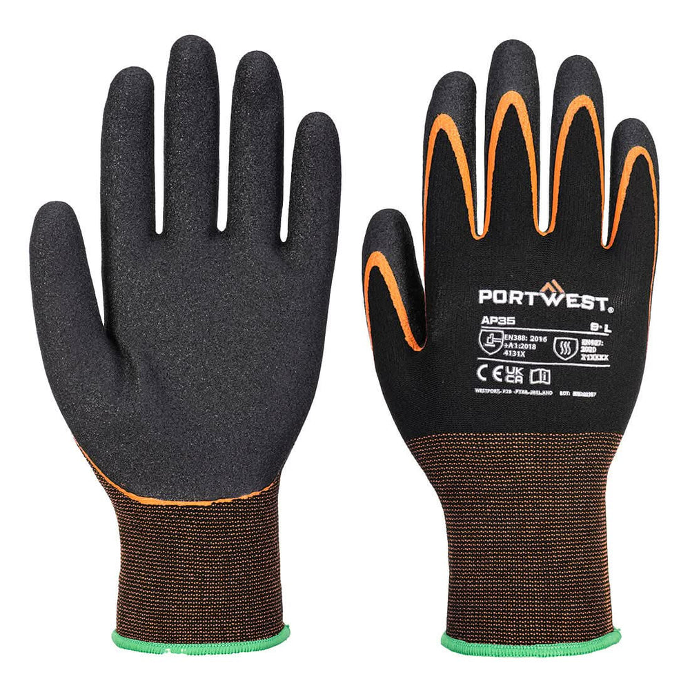 Grip 15 Nitrile Double Palm Glove - AP35