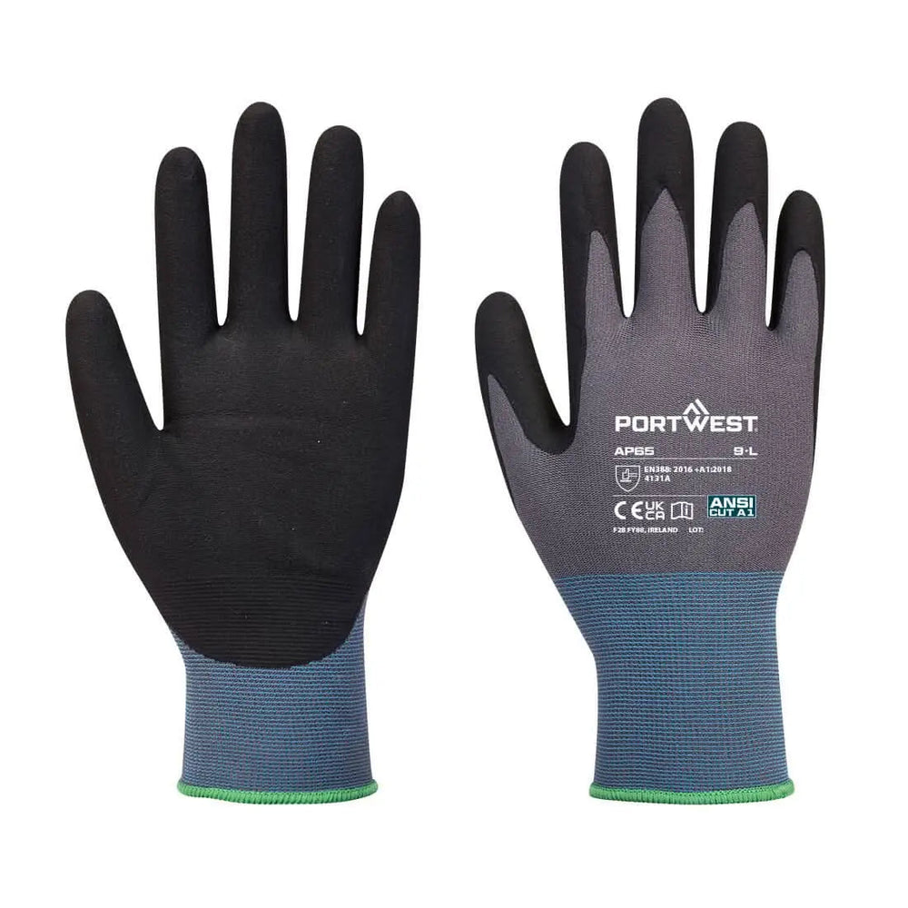 Grip 15 Nitrile Foam Texpel Glove - AP65