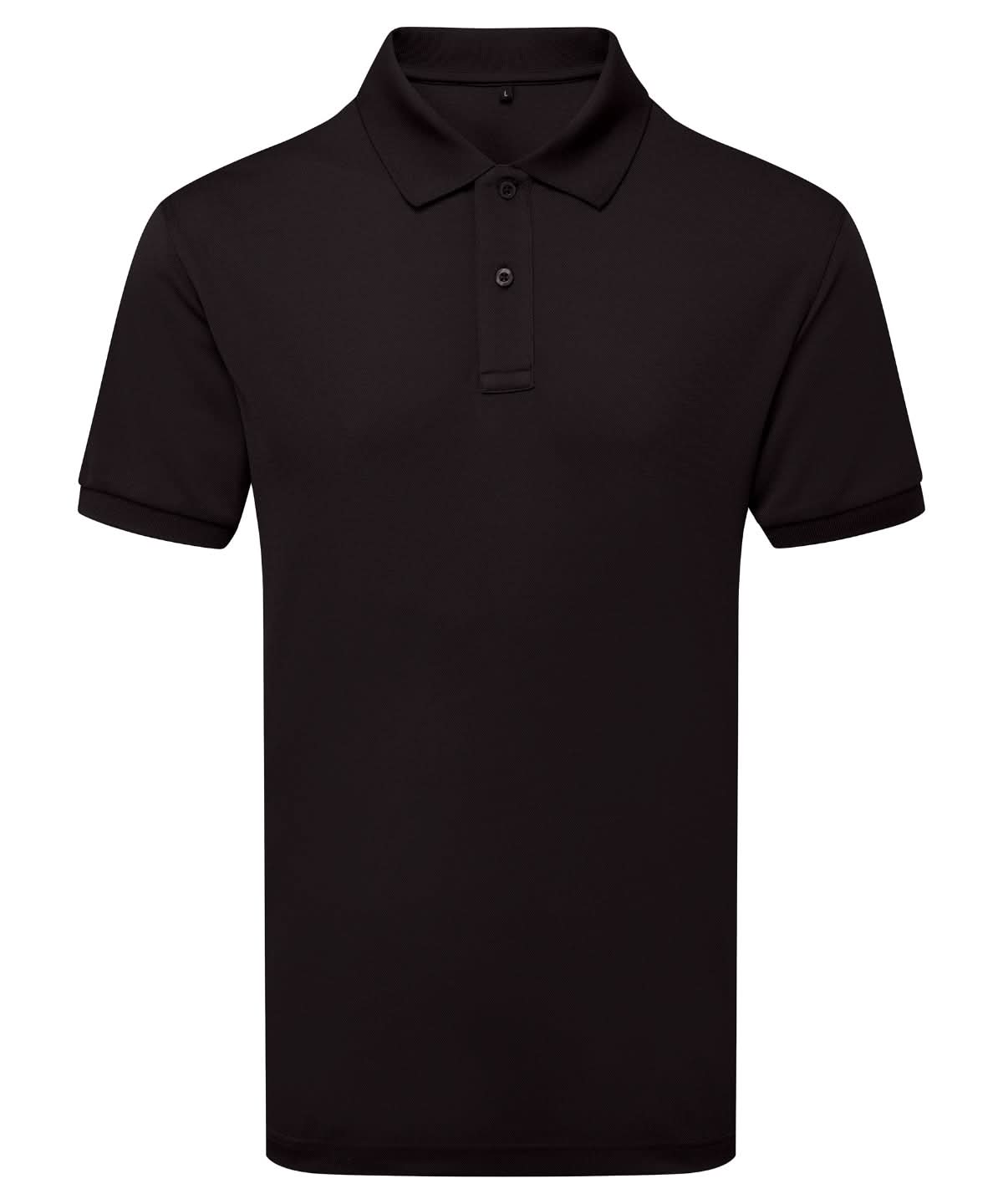 Asquith &amp; Fox Mens GlacierTech polo AQ002 - Black - Customisable Polos