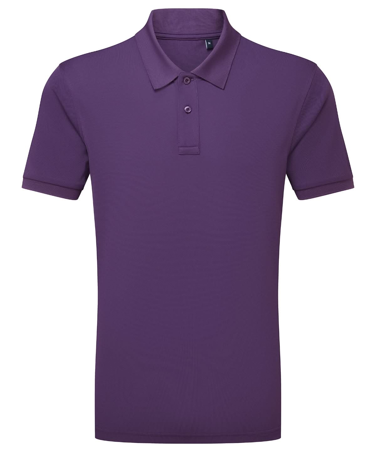 Asquith &amp; Fox Mens GlacierTech polo AQ002 - Purple - Customisable Polos