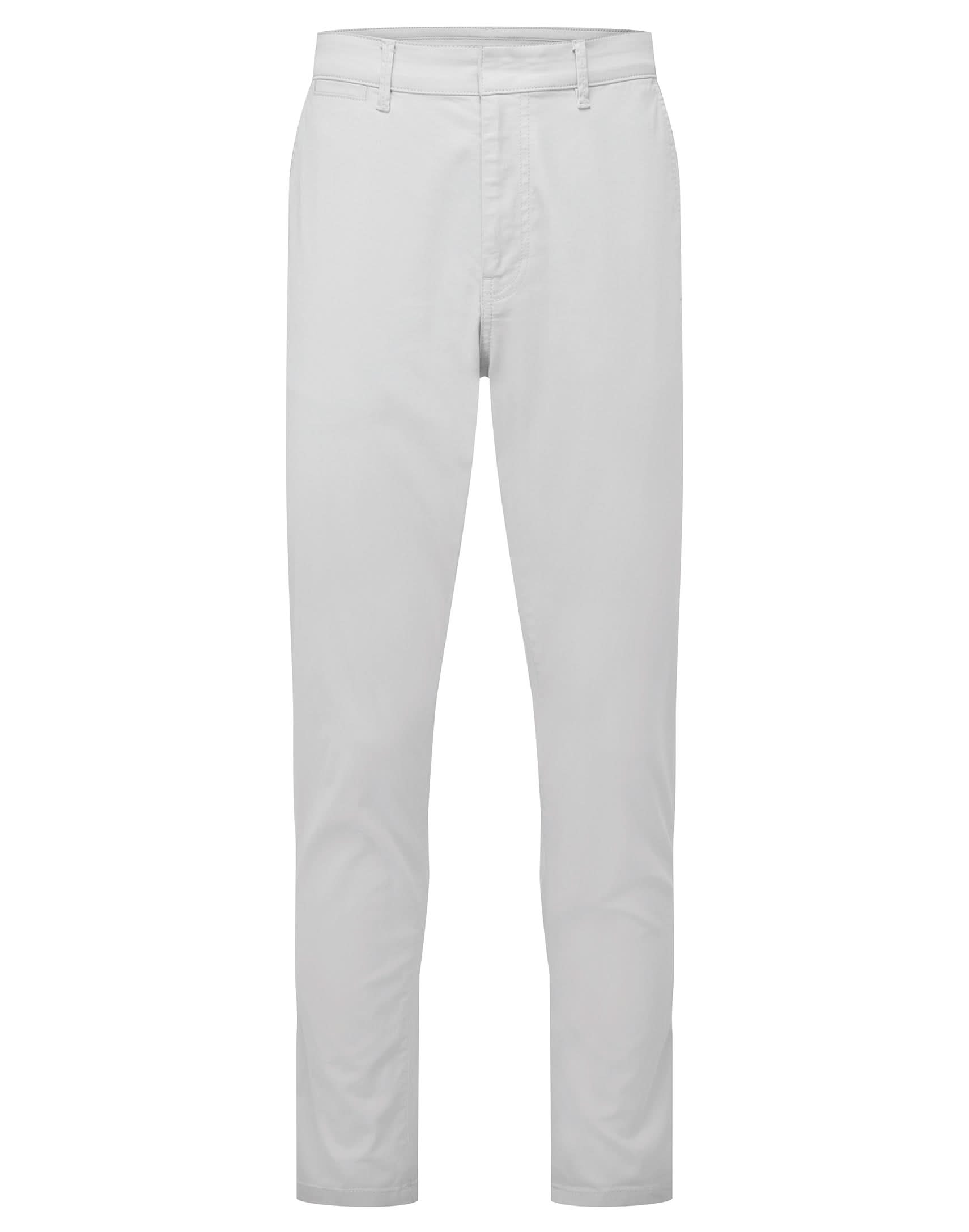 Asquith &amp; Fox Mens lightweight chinos AQ059 - Pale Grey - Customisable Chinos