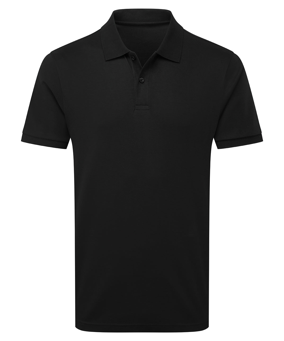 Premium mercerised polo - AQ101 - Black - Customisable Polos