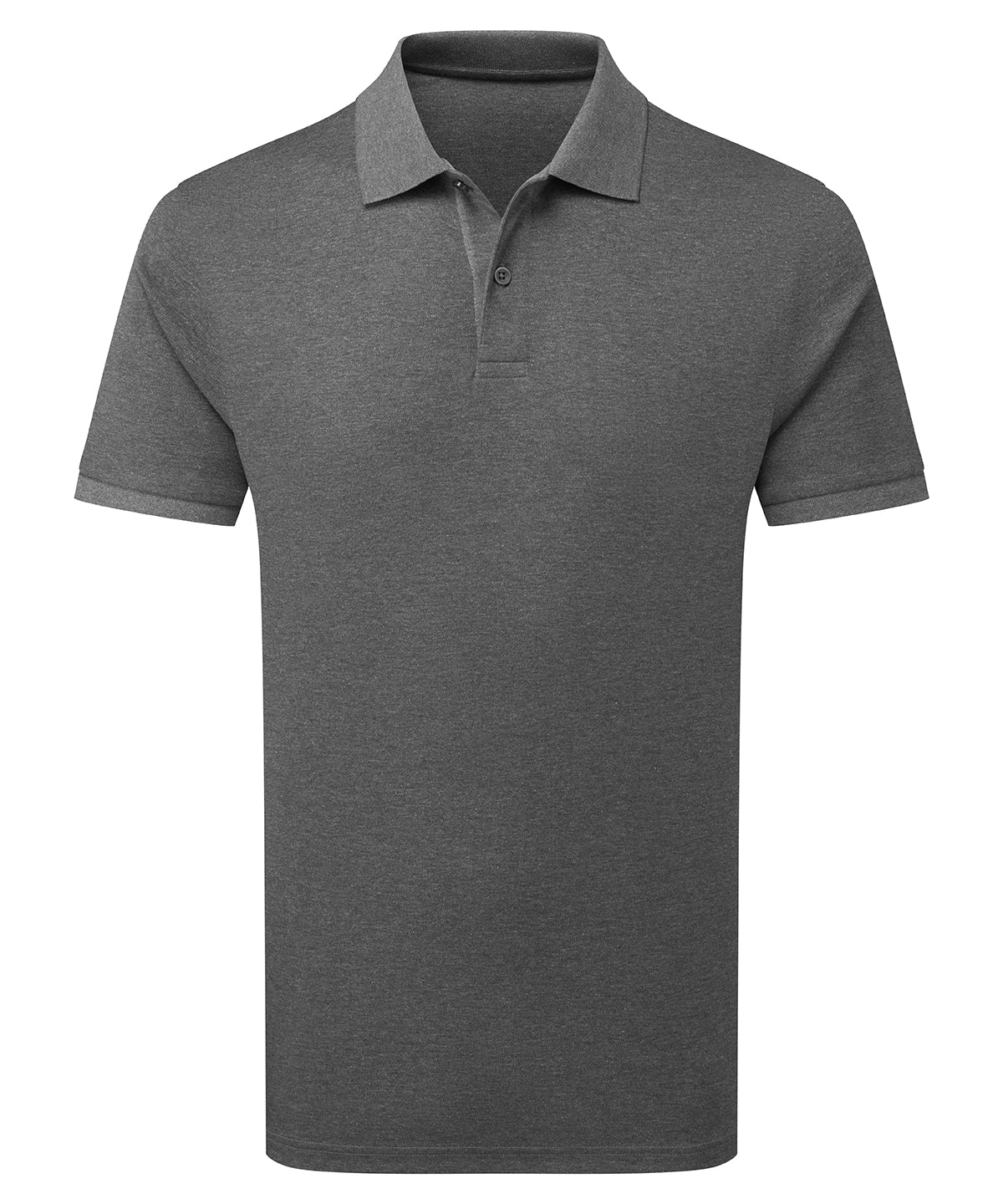 Premium mercerised polo - AQ101 - Charcoal - Customisable Polos