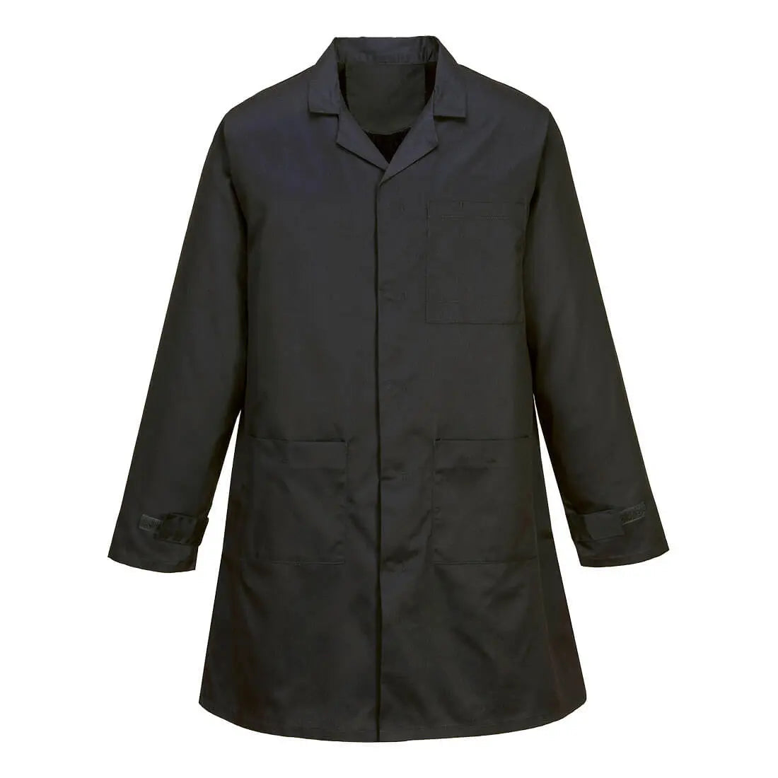 Anti Static Esd Coat As10 - Black - Customisable Coats