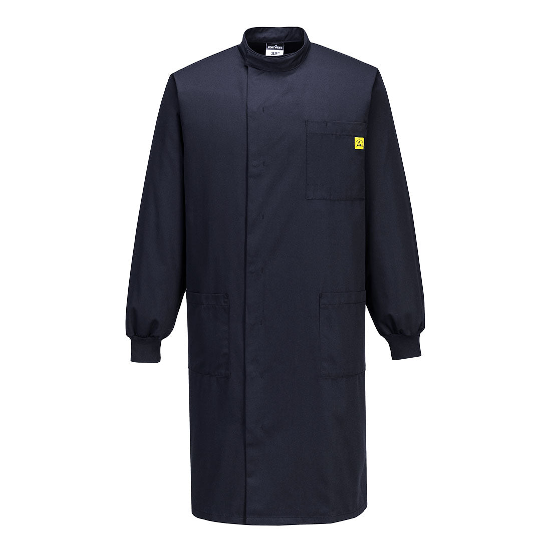 Anti Static Esd Howie Coat - AS15 - Navy - Customisable Coats