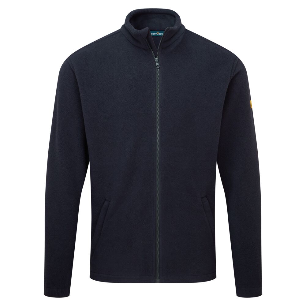 Anti Static Esd Fleece - AS26 - Navy - Customisable Fleeces