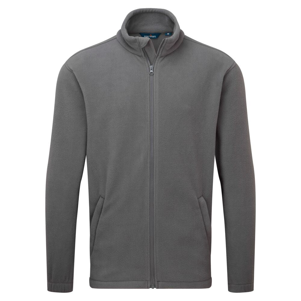 Anti Static Esd Fleece - AS26 - Zoom Grey - Customisable Fleeces