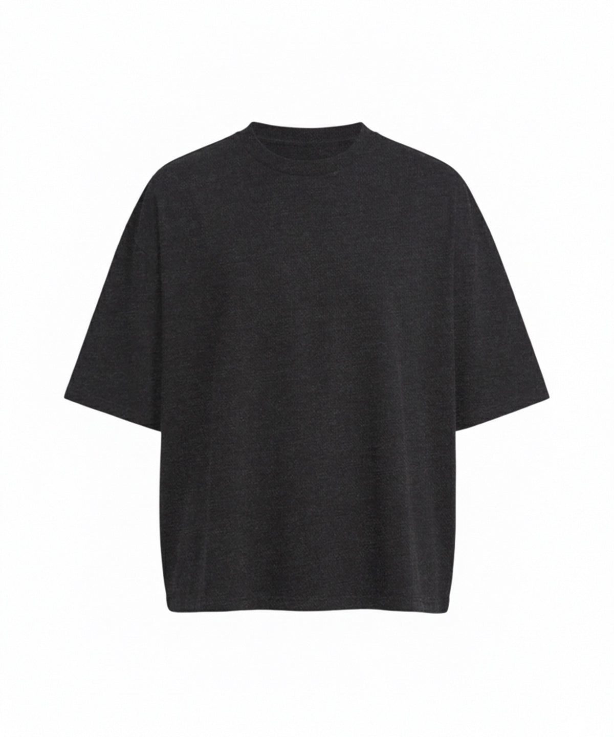 AWDis 240 boxy cropped T - AT004 - Washed Black - Customisable T-Shirts