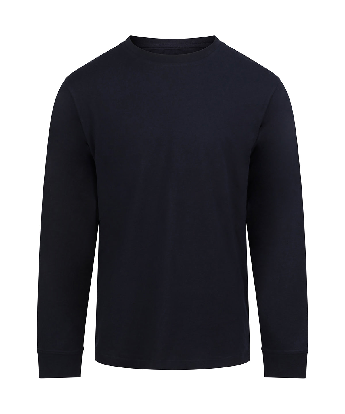 AWDis 180 long sleeve T - AT012 - Deep Black - Customisable T-Shirts