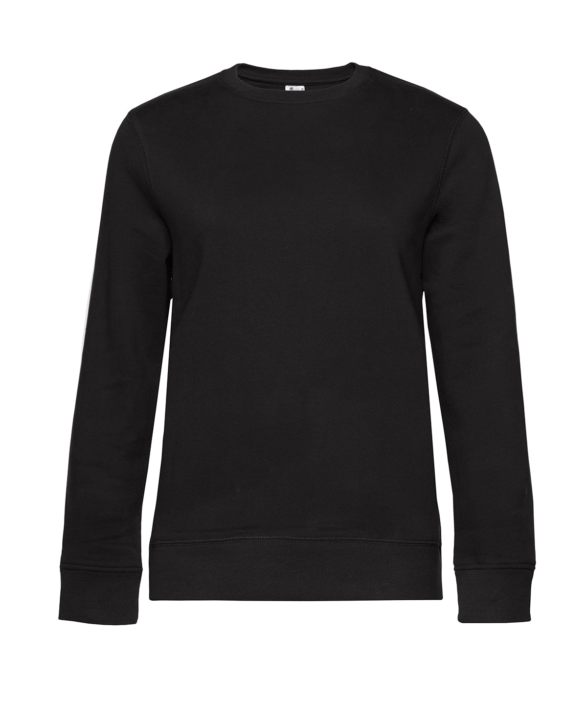 Queen crew neck - WW01Q - Black Pure* - Customisable Sweatshirts
