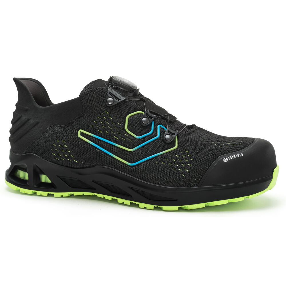 K-Landing S3S ESD HRO SC FO SR - B1051A - Black Green - Customisable Base