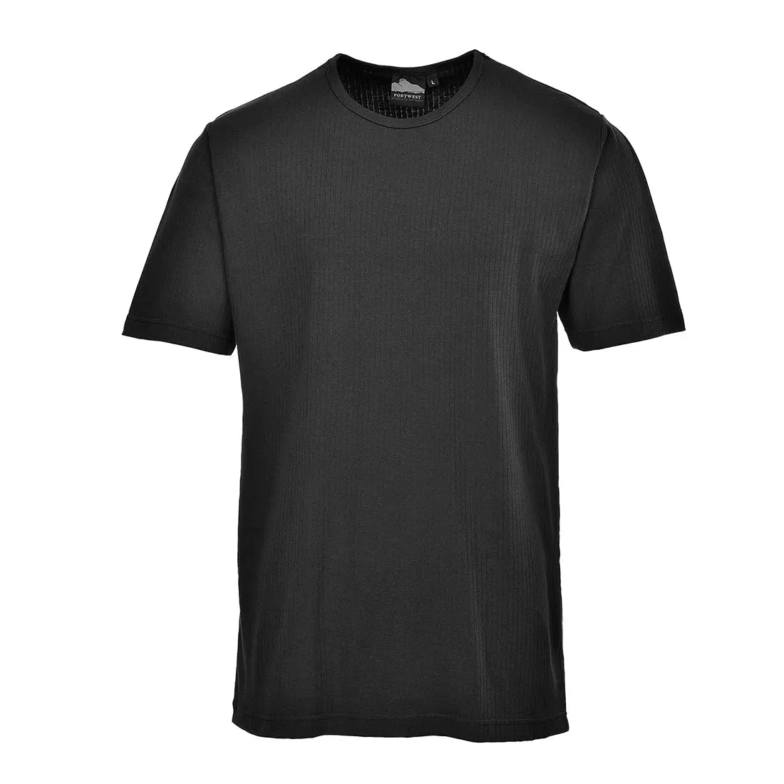 Thermal T Shirt Short Sleeve B120 - Black - Customisable Base Layers