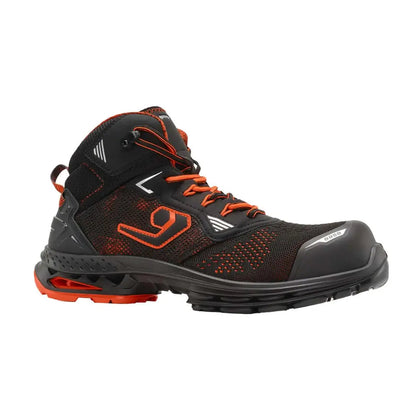 Black/Orange