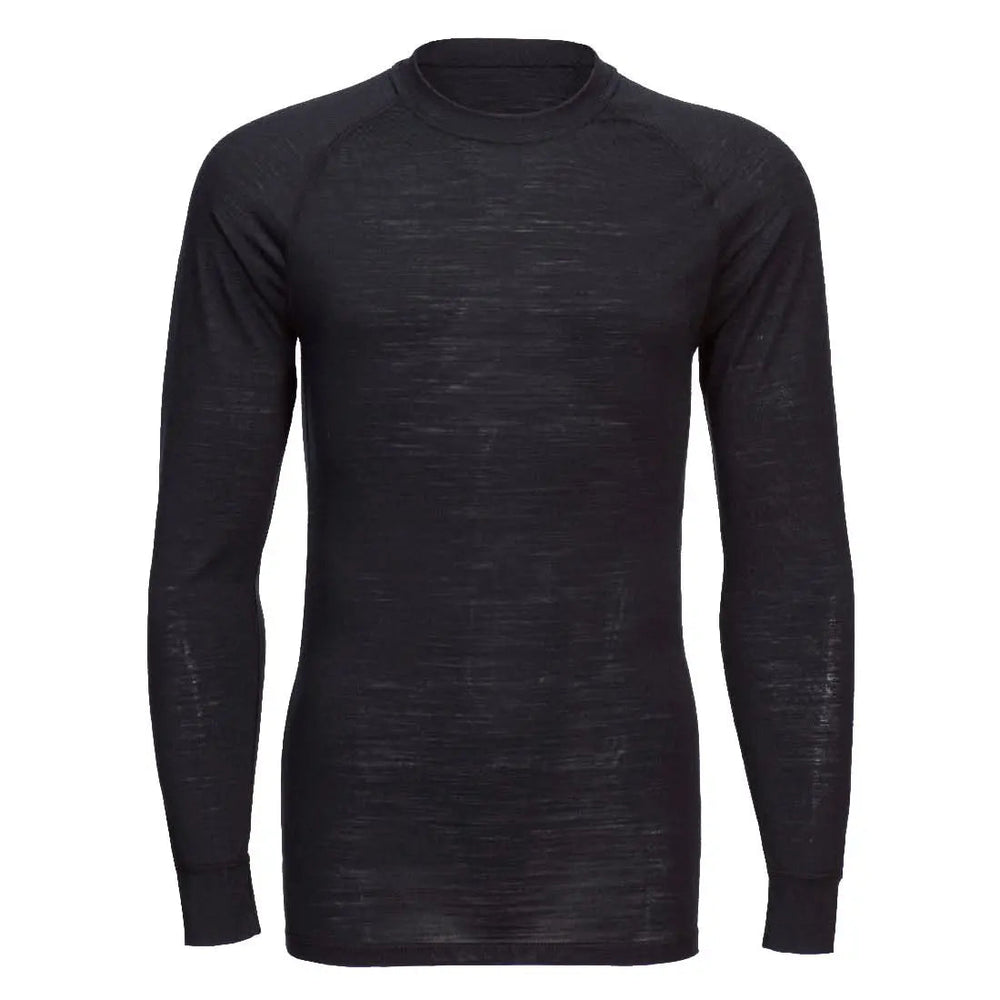 Merino Wool Crewneck Baselayer Top - B183