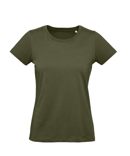 B&amp;C Collection Inspire plus T women B251F - Urban Khaki - Customisable T-Shirt