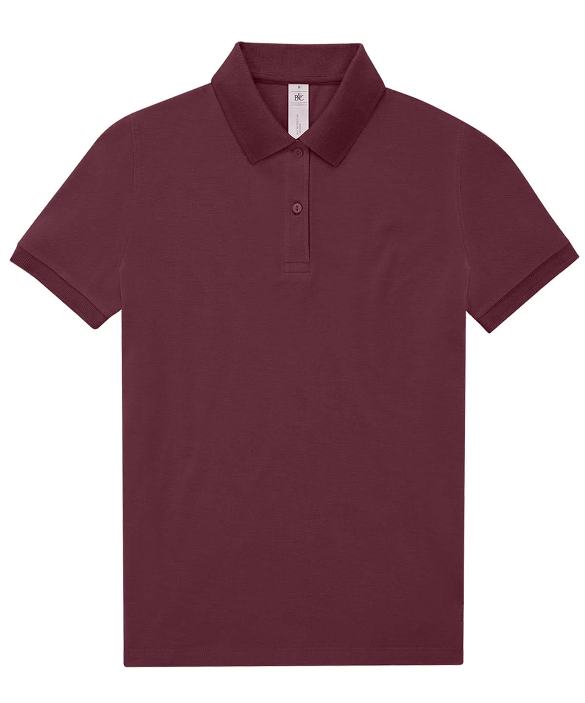 B&amp;C Collection My Polo 180 Women B261F - Burgundy - Customisable Polos