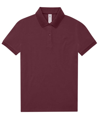 B&amp;C Collection My Polo 180 Women B261F - Burgundy - Customisable Polos