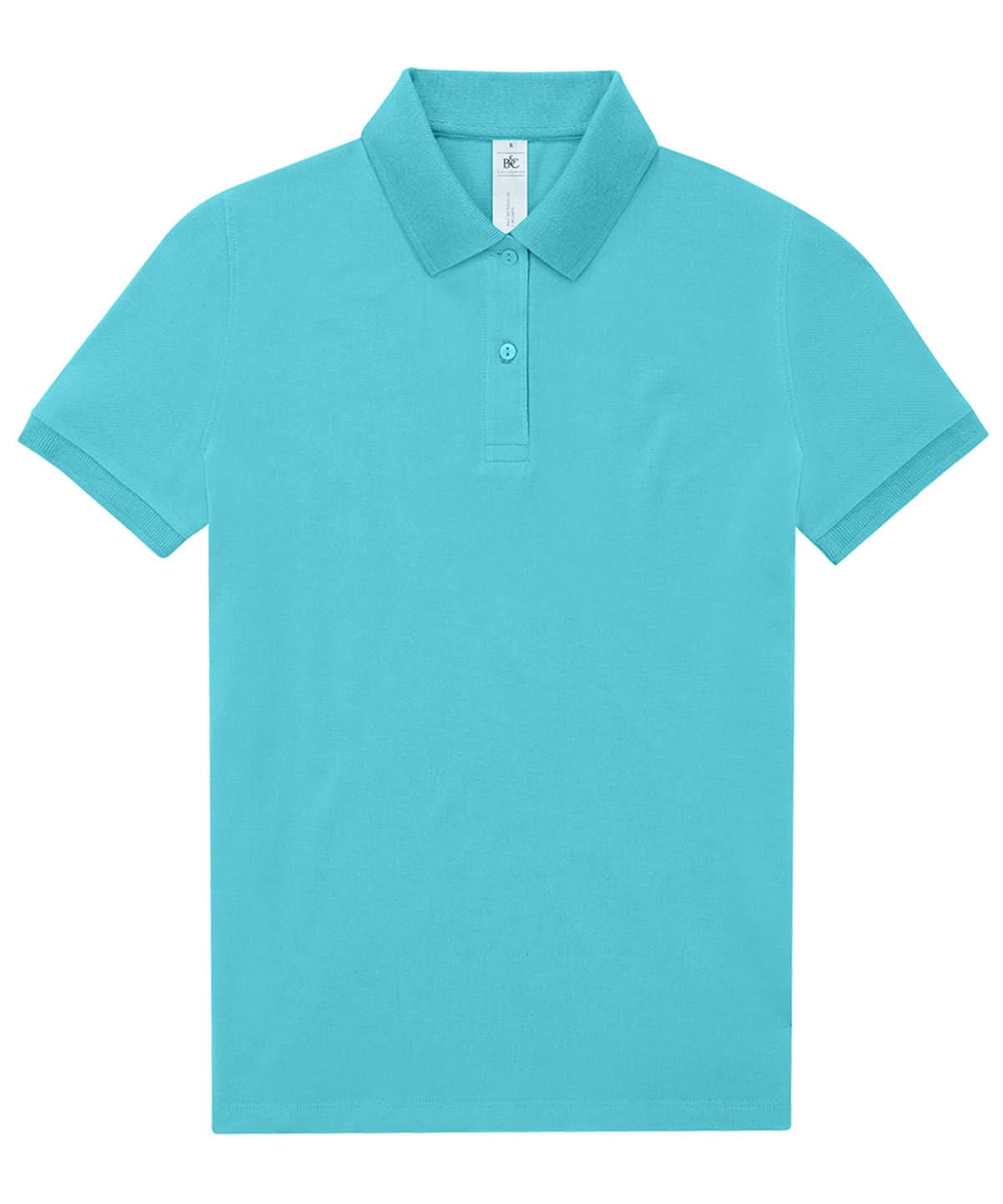 B&amp;C Collection My Polo 180 Women B261F - Meta Turquoise - Customisable Polos