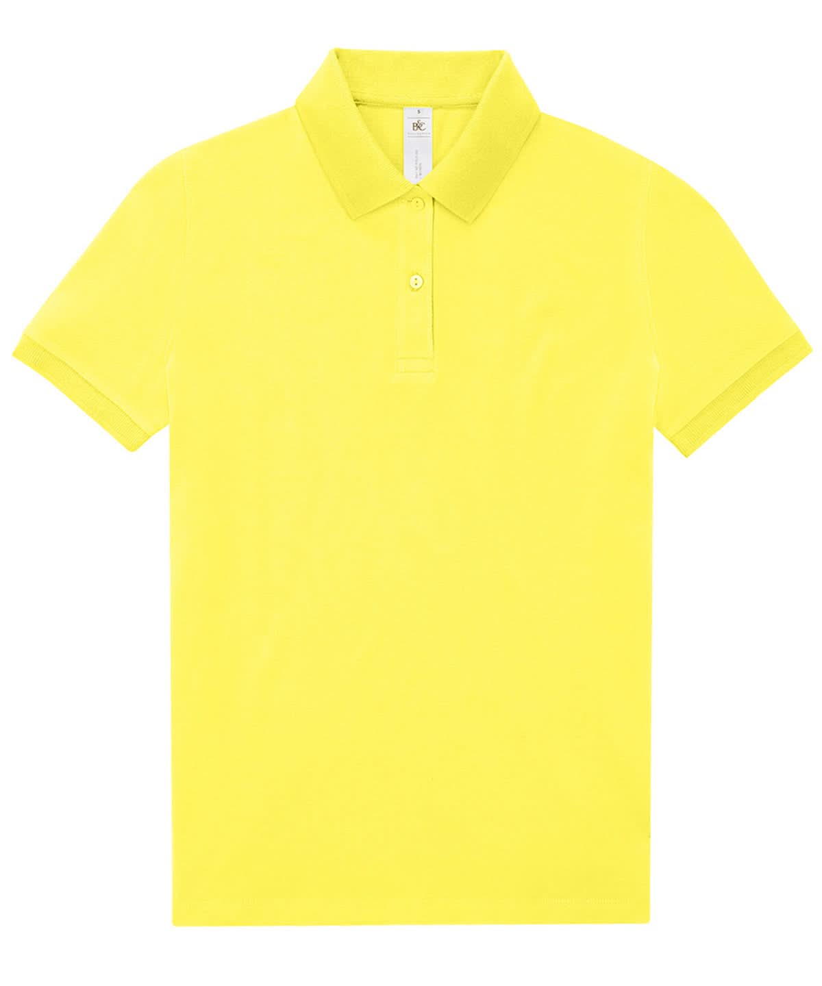 B&amp;C Collection My Polo 180 Women B261F - Solar Yellow - Customisable Polos