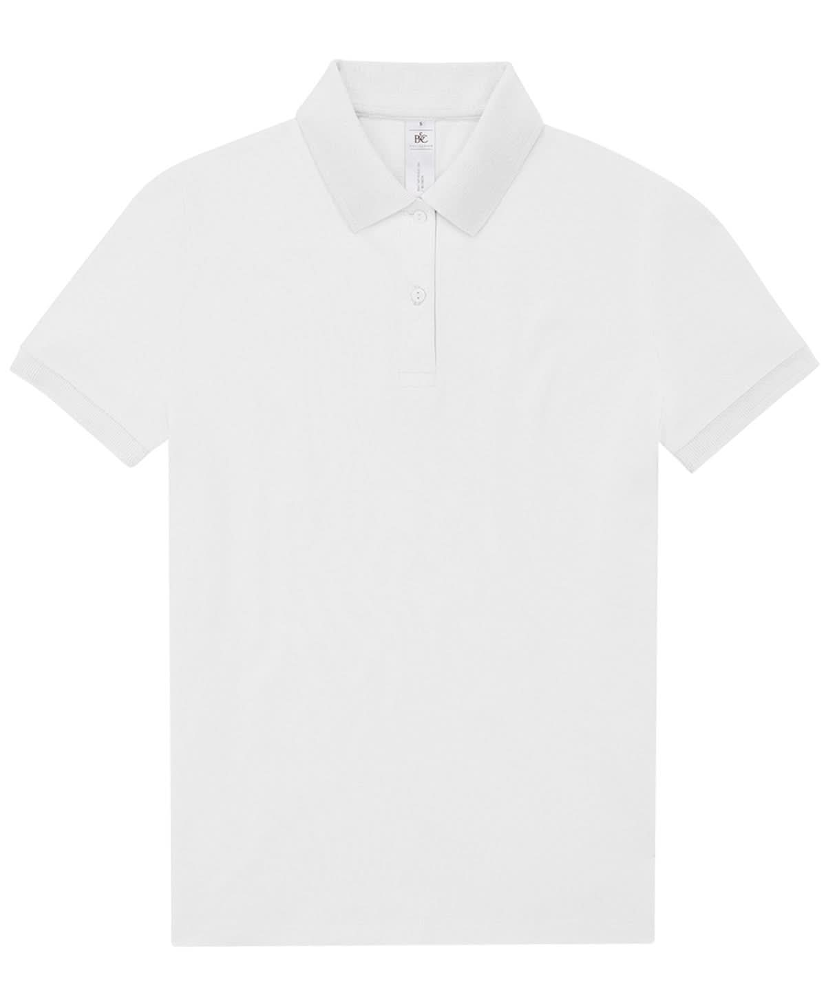 B&amp;C Collection My Polo 180 Women B261F - White - Customisable Polos