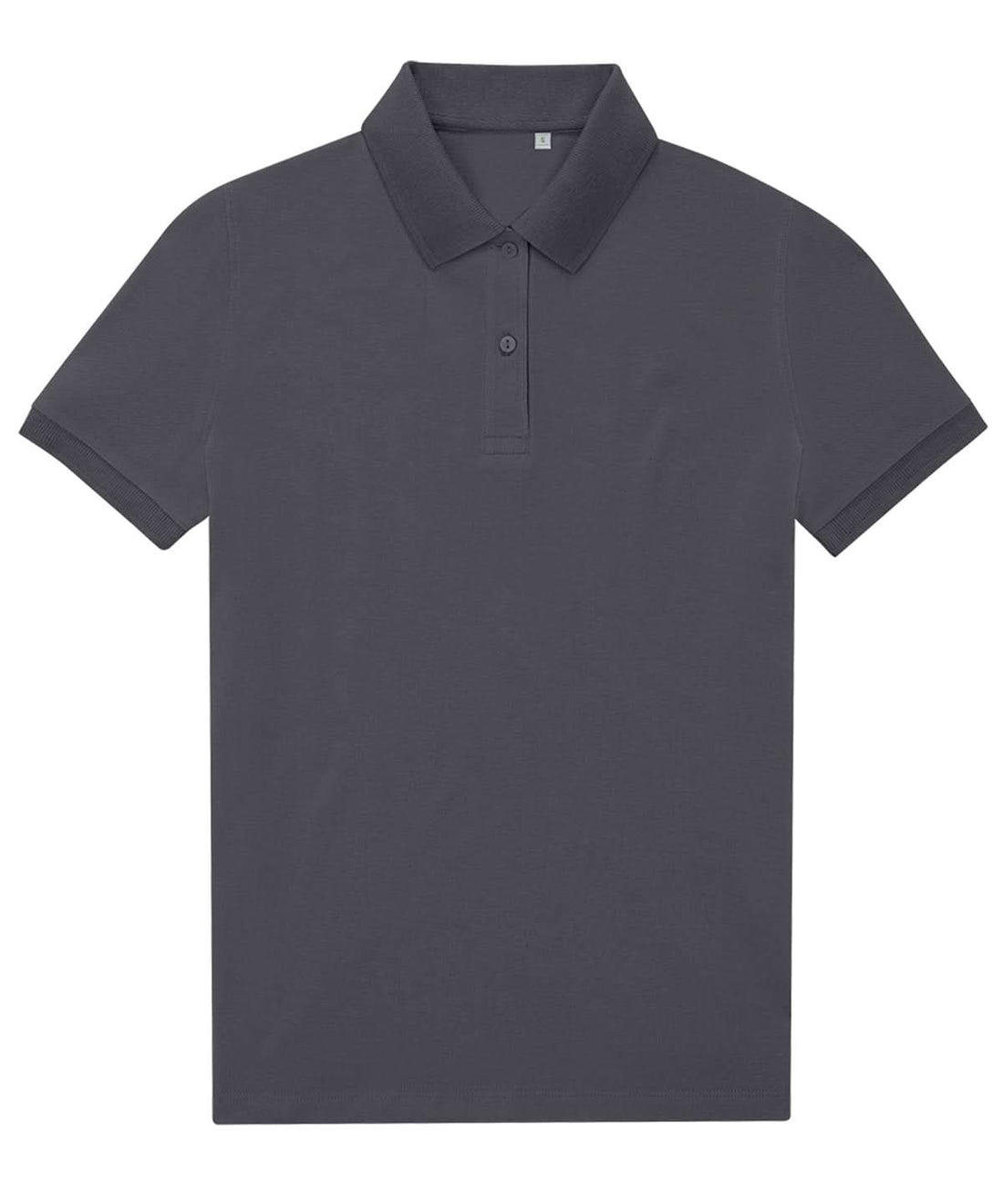 B&amp;C Collection My Eco Polo 6535 Women Dark Grey B265F - Dark Grey - Customisable Polos