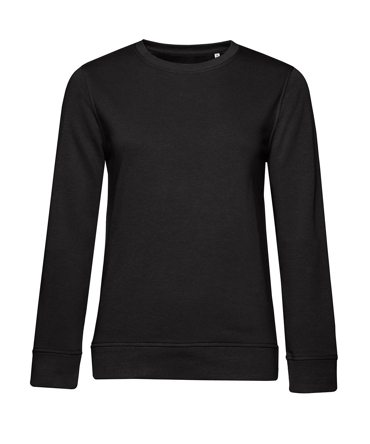 Inspire crew neck women - WW32B - Black Pure - Customisable Sweatshirts