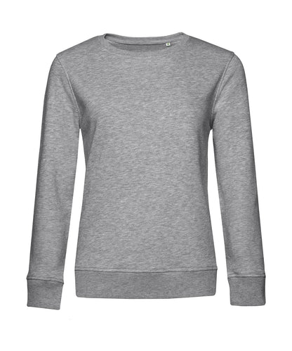 B&amp;C Collection Inspire crew neck women B266F - Heather Grey - Customisable Sweatshirts