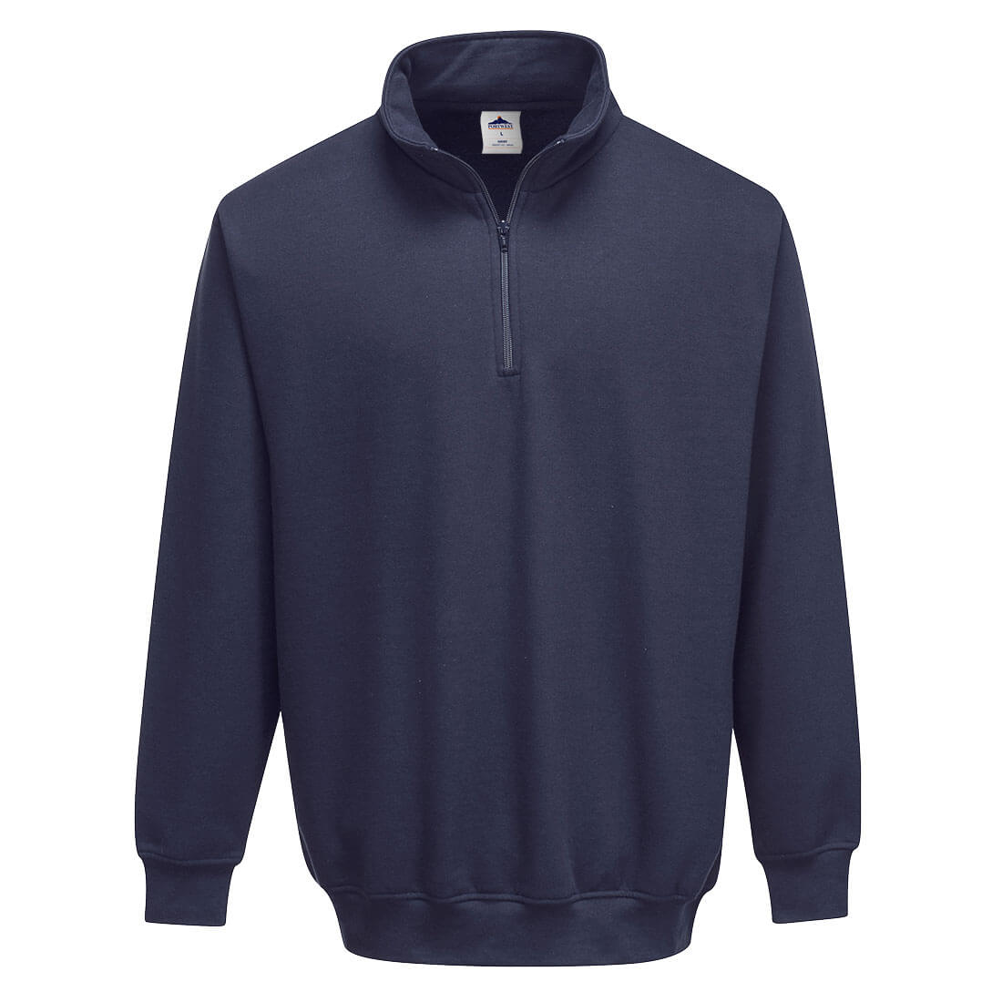 Sorrento 1/4 Zip Neck Sweatshirt - B309 - Navy - Customisable Sweatshirts