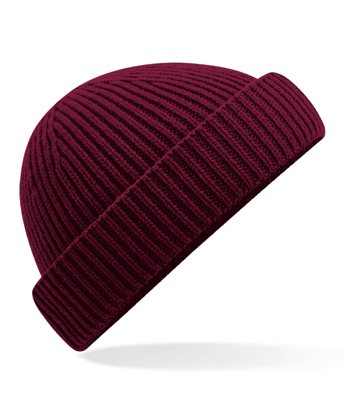 Harbour beanie - B383R - Burgundy O S - Customisable Beanies
