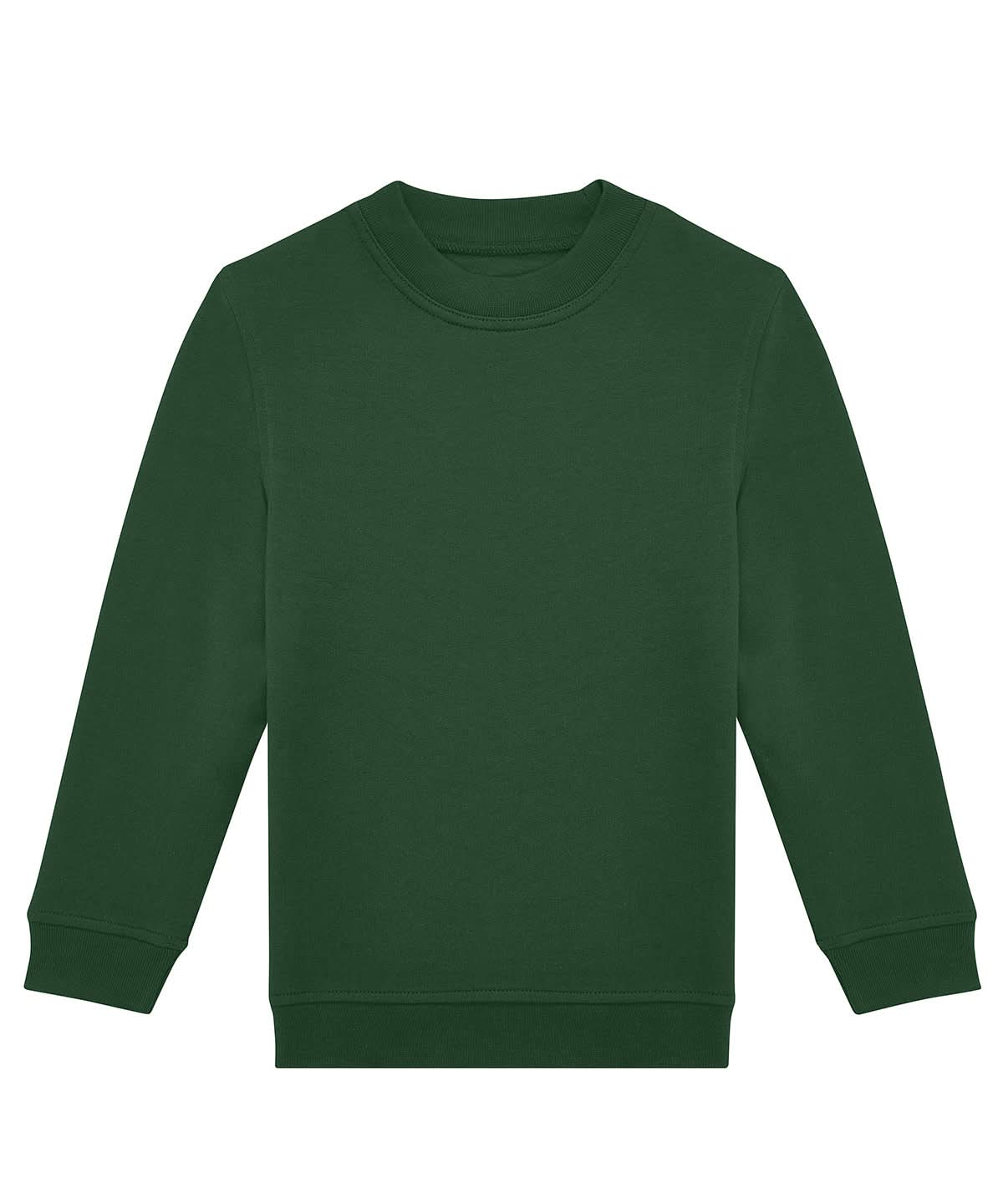 B&amp;C Collection ID332 crew kids B430B - Bottle Green - Customisable Sweatshirts