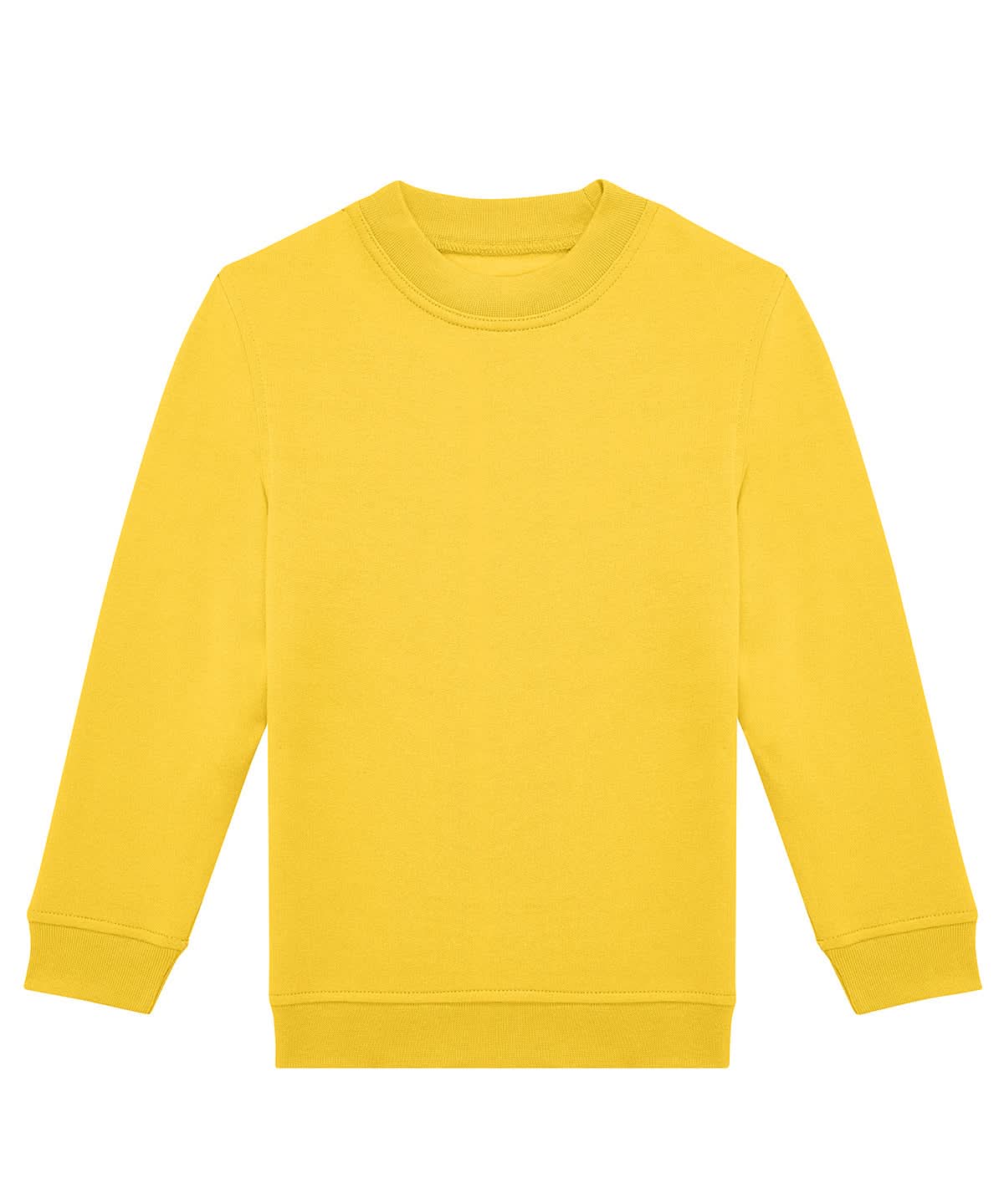 B&amp;C Collection ID332 crew kids B430B - Pop Yellow - Customisable Sweatshirts