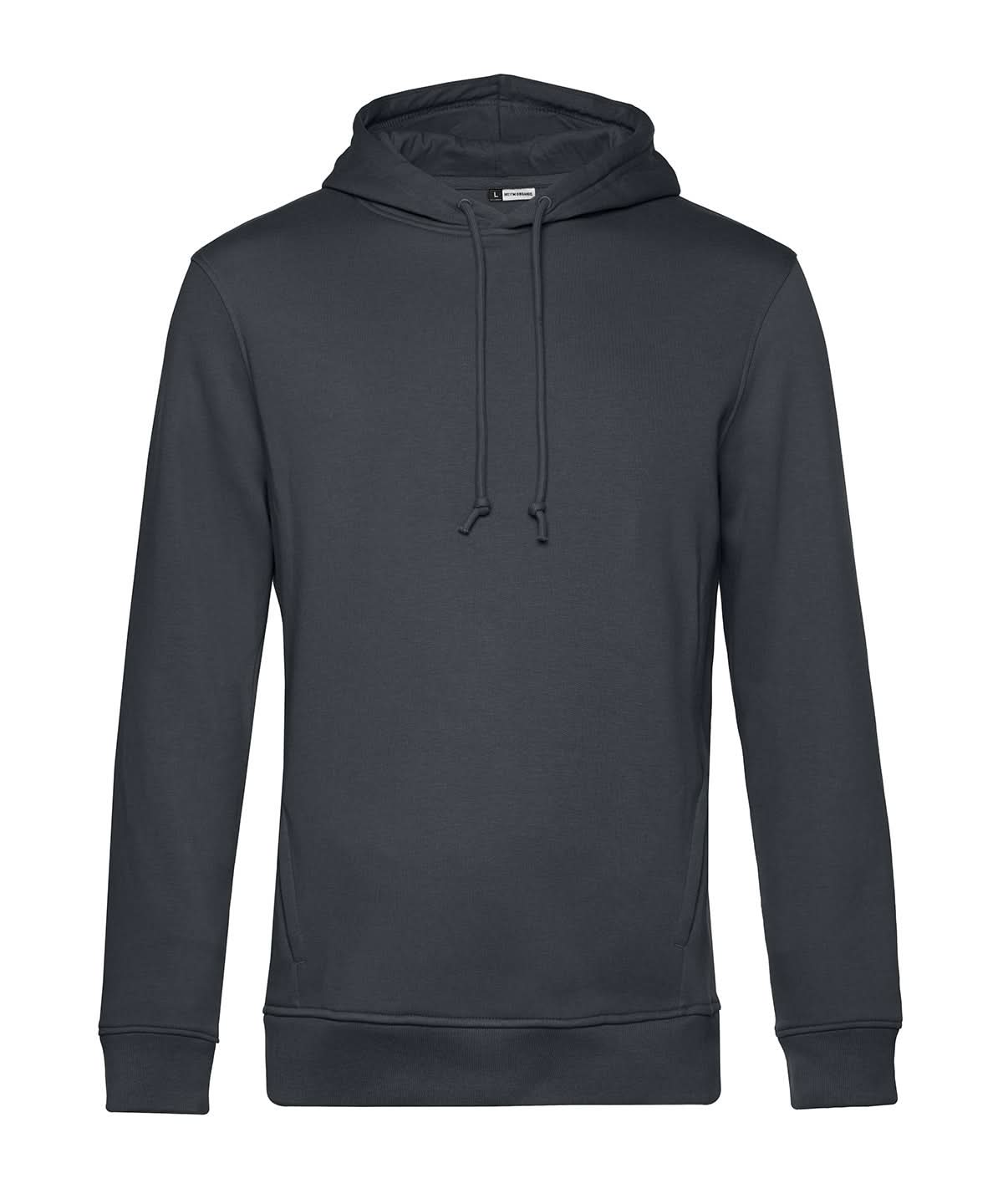 B&amp;C Collection Inspire Hooded Asphalt BA001 - Asphalt - Customisable Hoodies