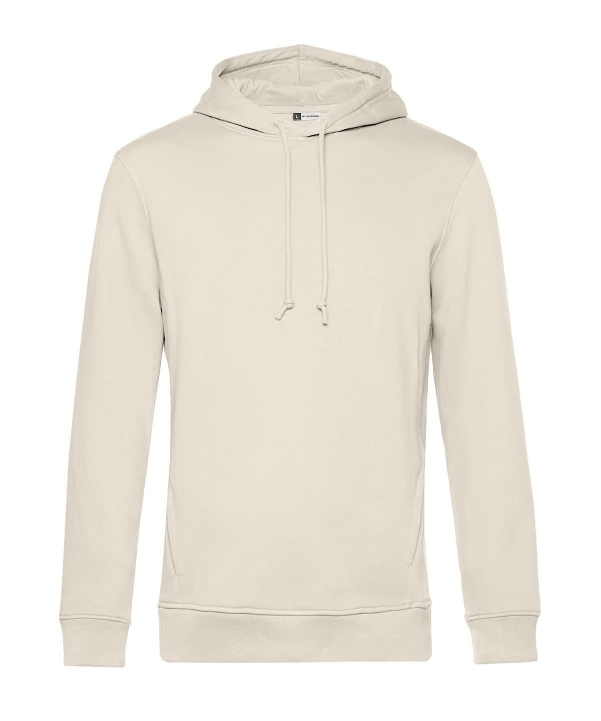 B&amp;C Collection Inspire Hooded Off White BA001 - Off White - Customisable Hoodies