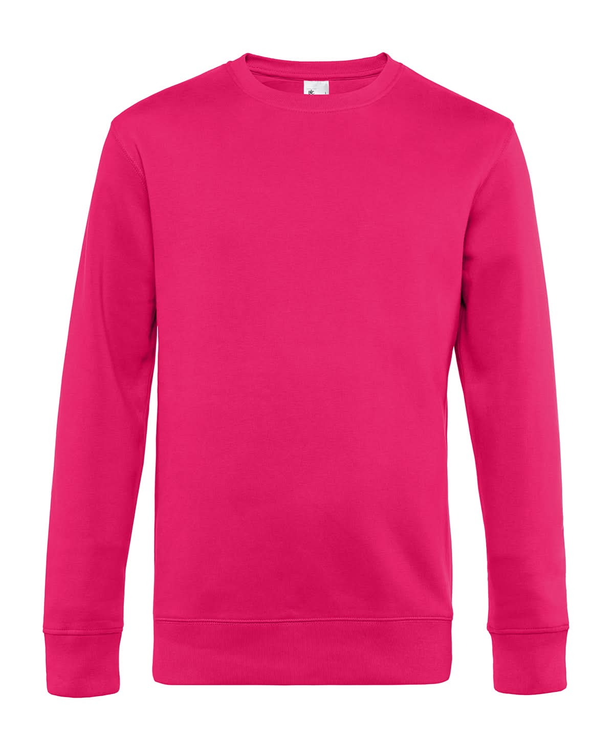 KING Crew Neck BA010 - WU01K - Magenta Pink - Customisable Sweatshirts