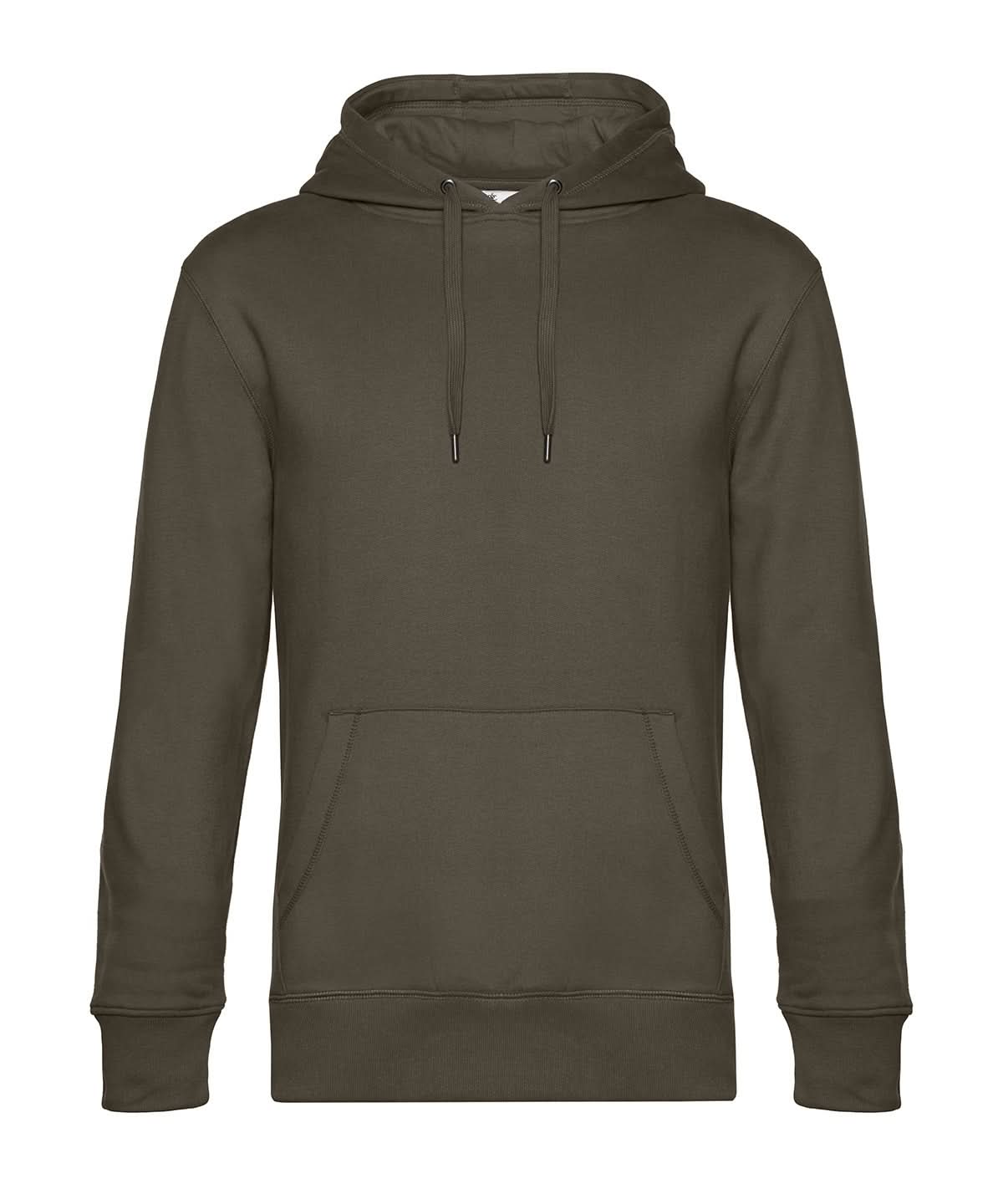 B&amp;C Collection KING Hooded Khaki BA011 - Khaki - Customisable Hoodies