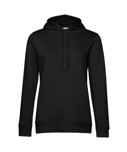 B&amp;C Collection Inspire Hooded women BA01F - Black Pure - Customisable Hoodies