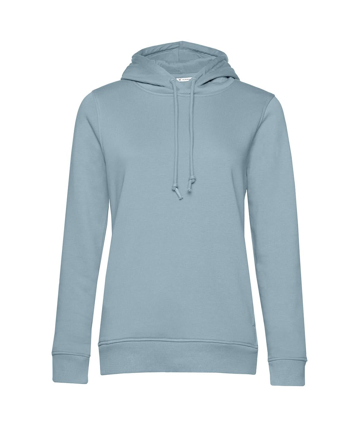 B&amp;C Collection Inspire Hooded women BA01F - Blue Fog - Customisable Hoodies