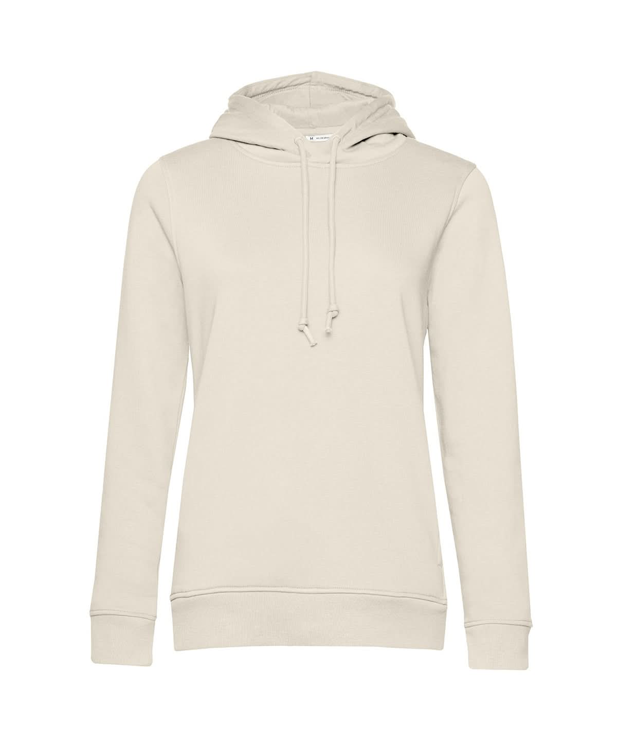 B&amp;C Collection Inspire Hooded women BA01F - Off White - Customisable Hoodies