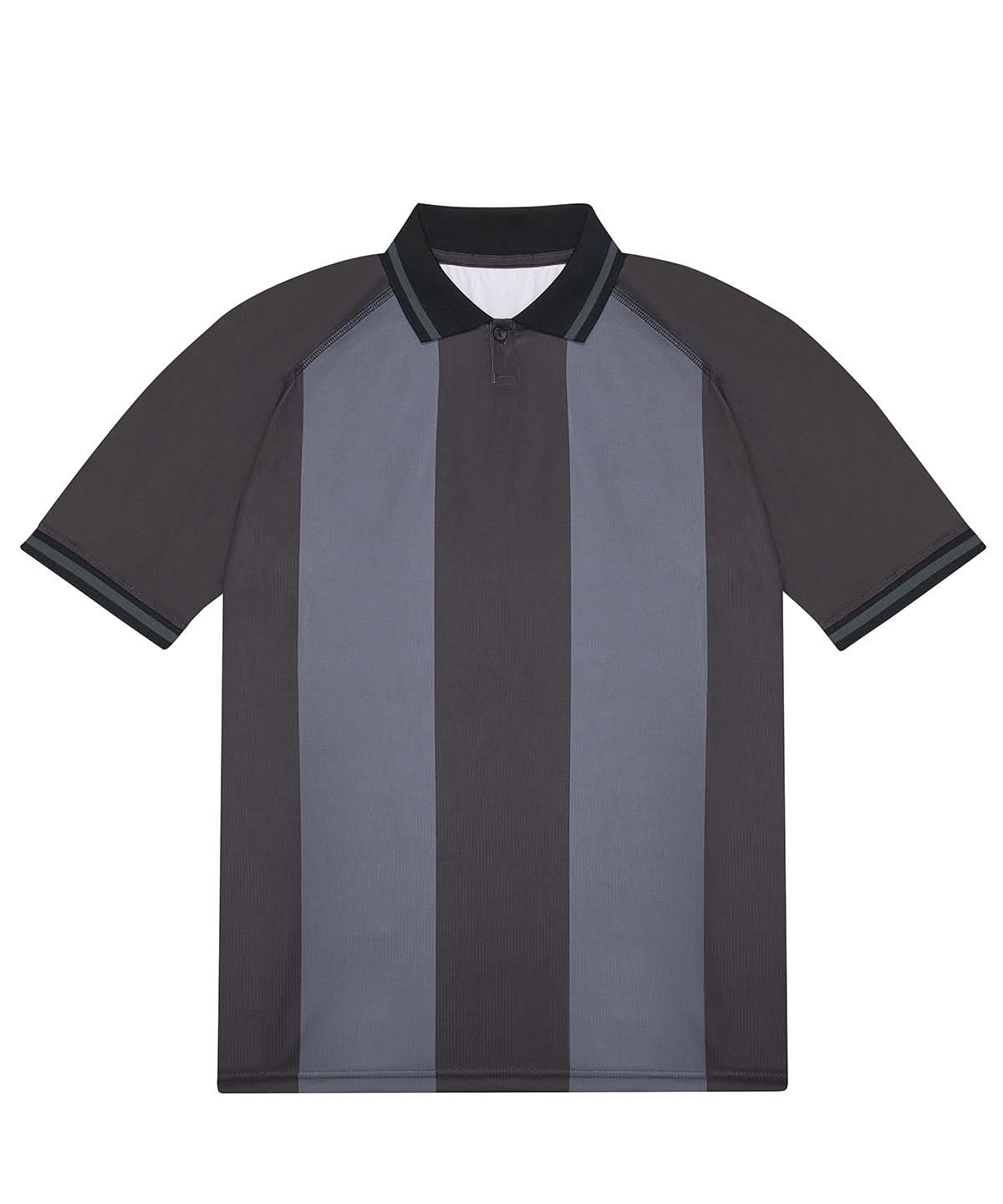 B&amp;C Collection Active polo BA032 - Black Dark Grey - Customisable Polos