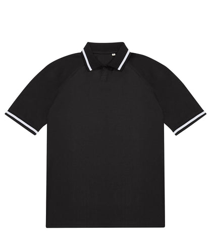B&amp;C Collection Active polo BA032 - Black - Customisable Polos