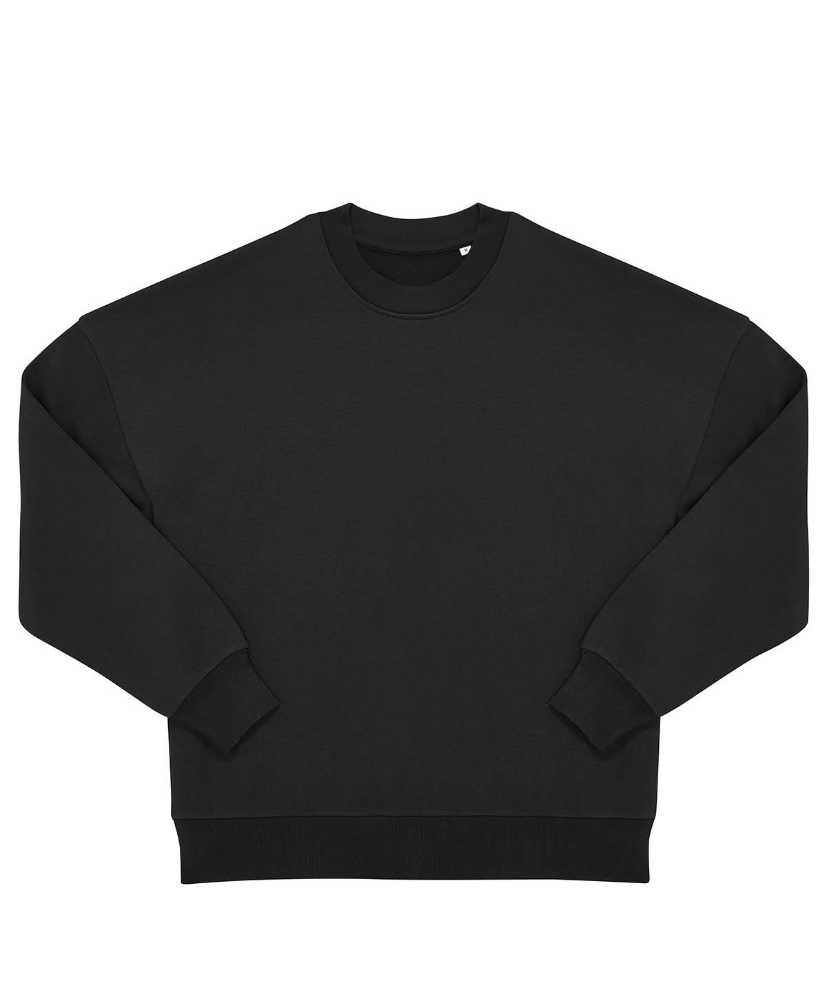 B&amp;C Collection Influence crew BA033 - Black - Customisable Sweatshirts