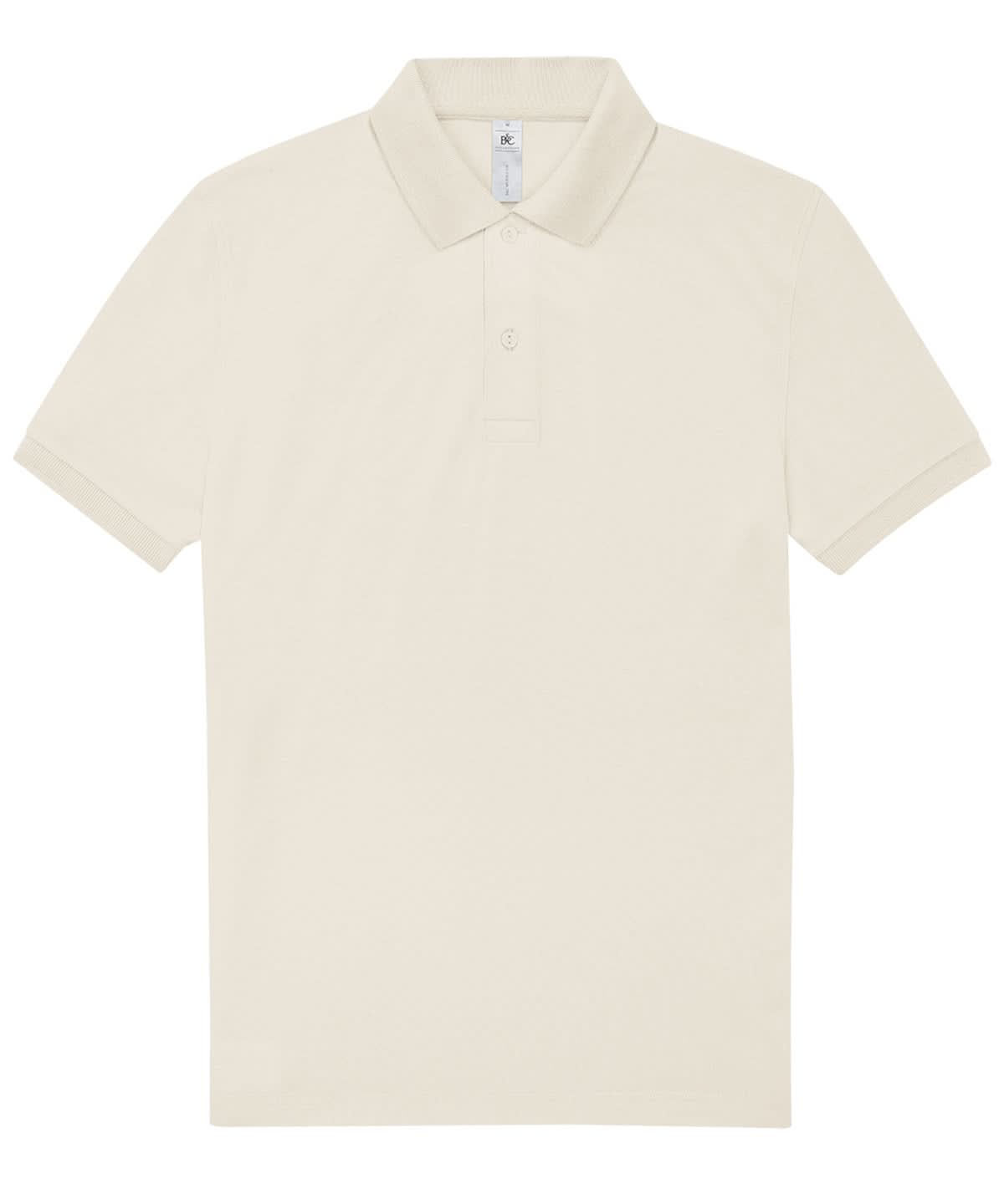 B&amp;C Collection My Polo 210 Off White BA263 - Off White - Customisable Polos