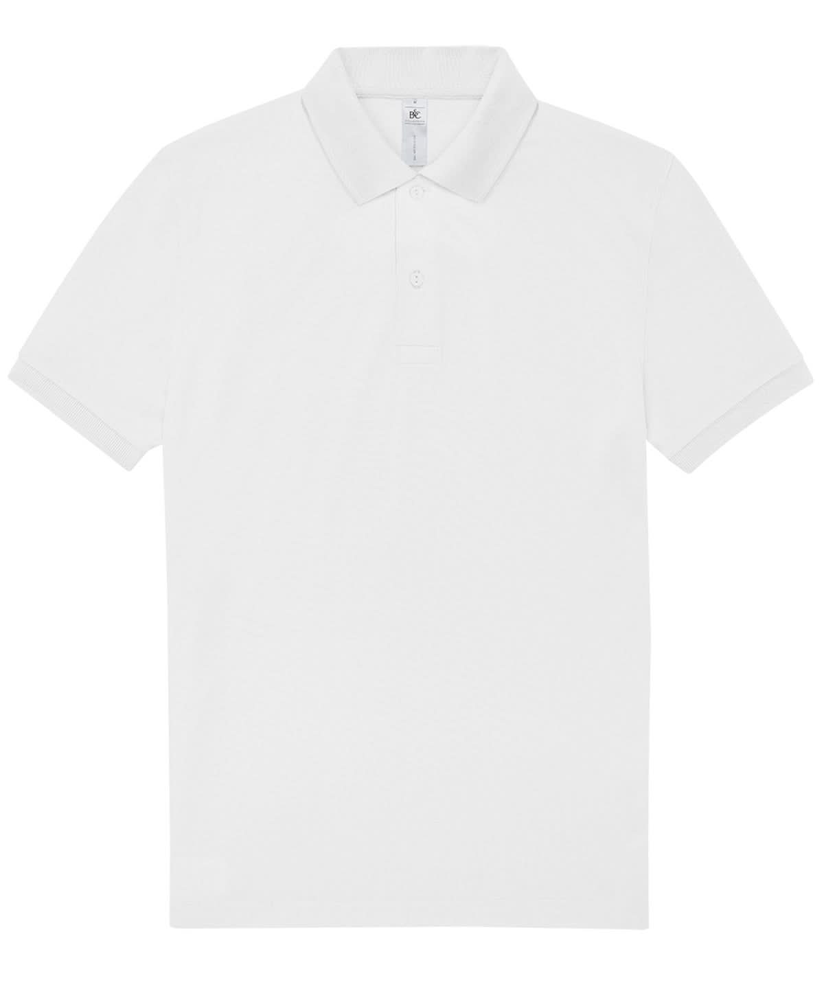 B&amp;C Collection My Polo 210 White BA263 - White - Customisable Polos