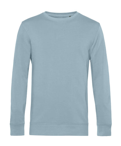B&amp;C Collection Inspire crew neck BA266 - Blue Fog - Customisable Sweatshirts